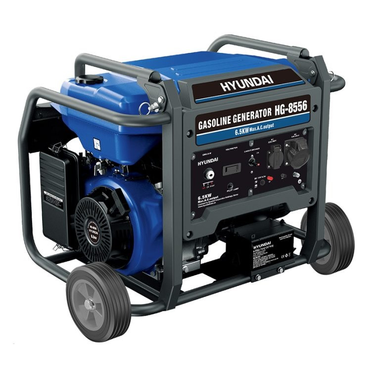 موتور برق 6.5 کیلو وات بنزینی هیوندای اصل مدل  HG-8556