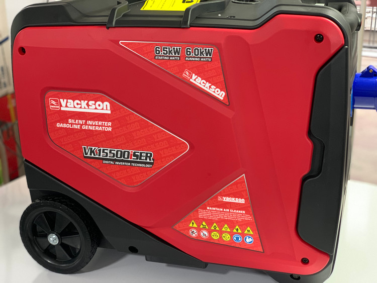 موتور برق واکسون با ضمانت اصل سایلنت 6.5 کیلو وات ریموت کنترل واستارتی مدلvk15500ISER