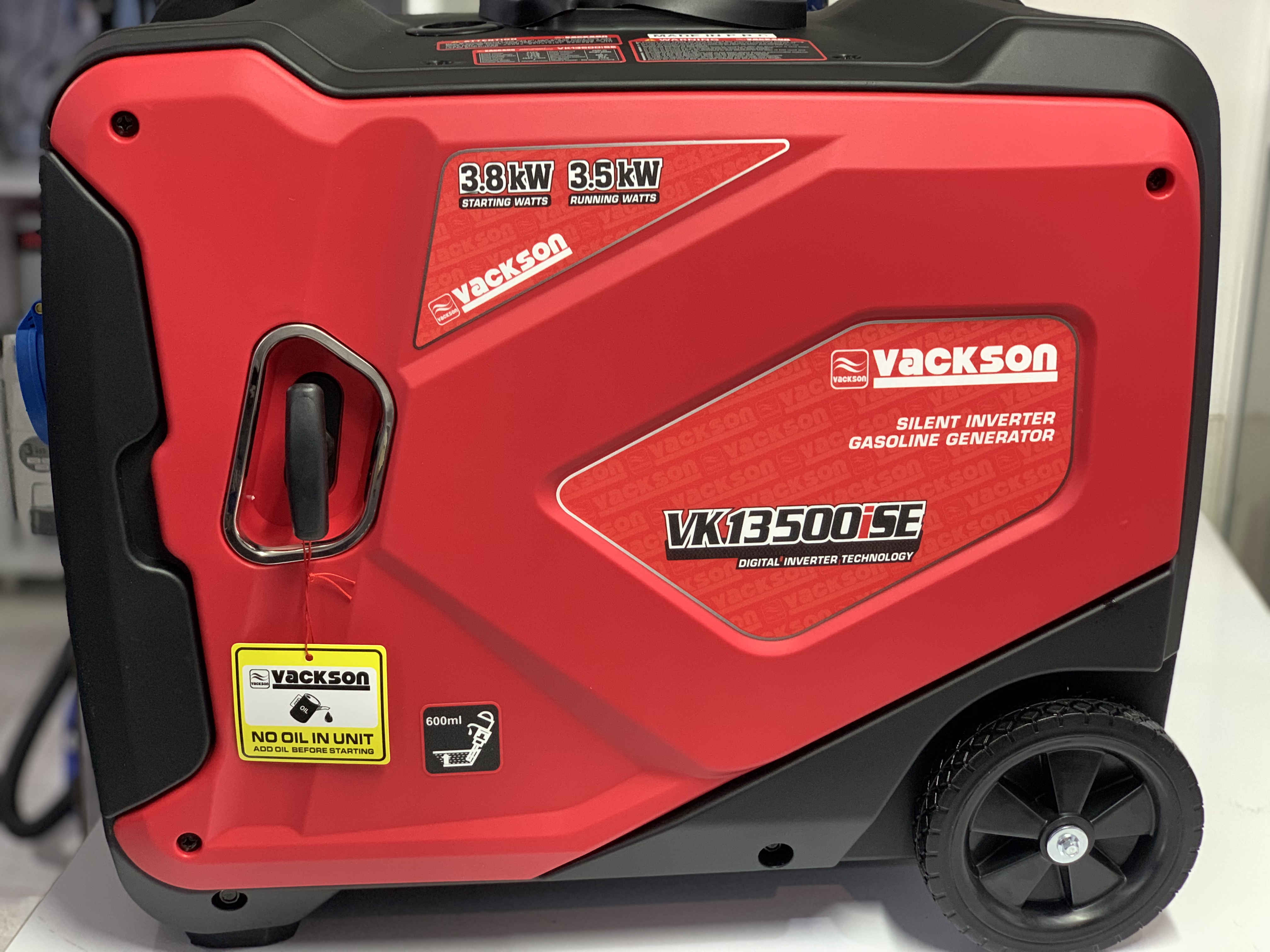 موتور برق واکسون سایلنت ۳.۸ کیلو وات  استارتی مدل VK13500ISE با ضمانت اصل