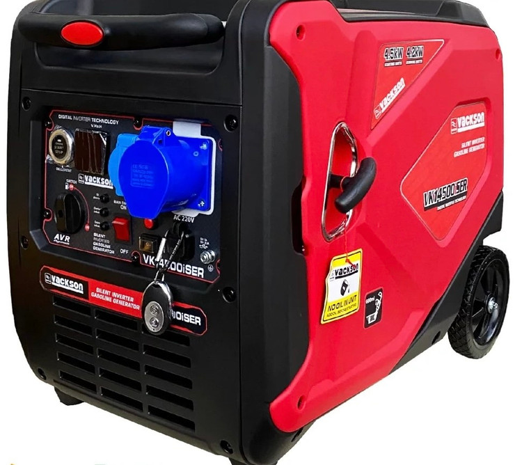 موتور برق واکسون با ضمانت اصل سایلنت ریموت و استارتی 4.5 کیلووات مدل VK14500iSER