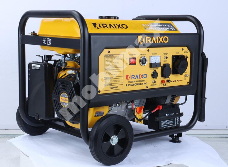 موتور برق 10کیلو وات راکسیو بنزینی ریموت استارت مدل R15500DWHB+-RC دارای پورت ATS