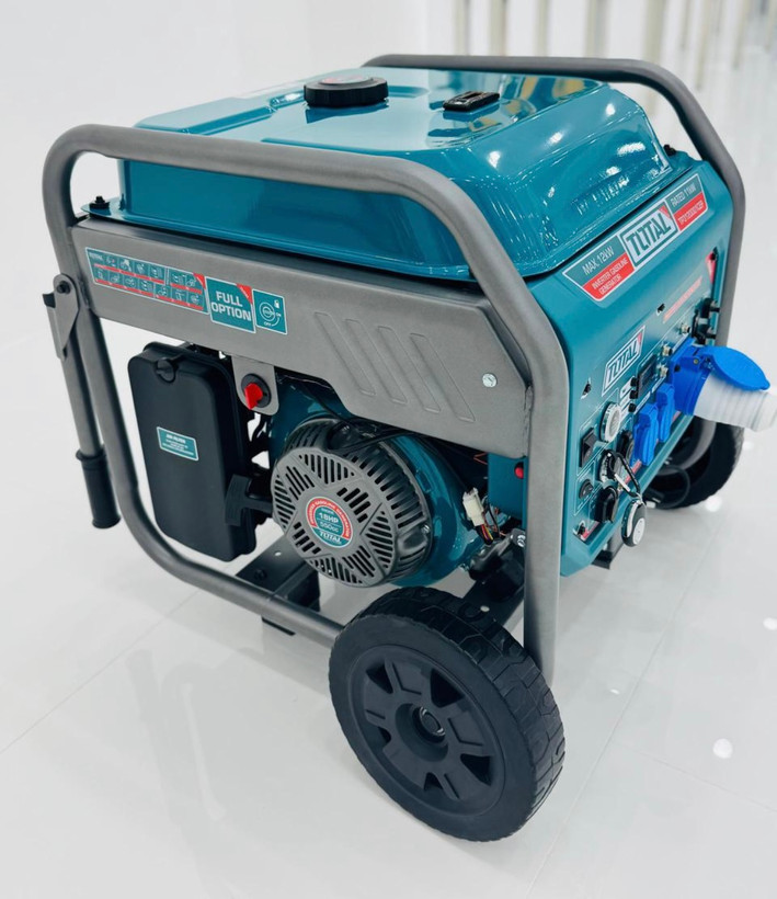 موتور برق بنزینی ۱۲ کیلو وات ریموت استارت توتال دارای پورت ATS مدل TP3120001CEP