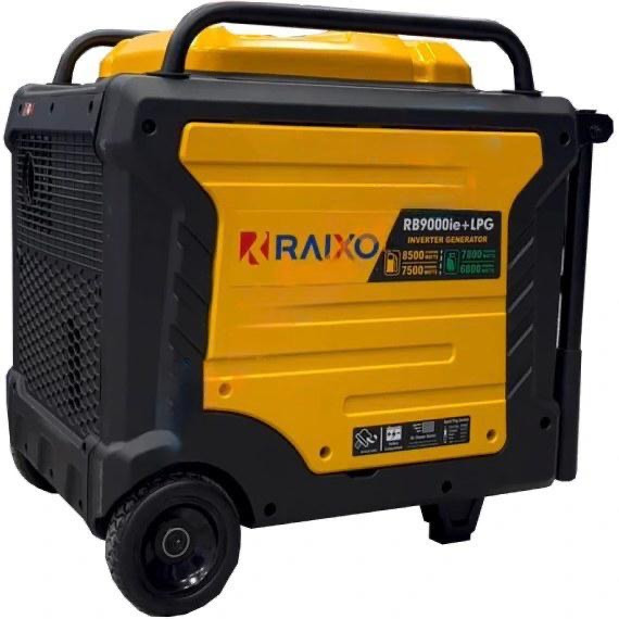 موتور برق سه گانه سوز راکسیو ۸.۵ کیلووات مدل RB9000ie+LPG سایلنت