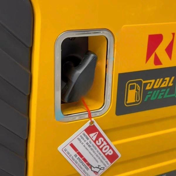 موتور برق سه گانه سوز راکسیو ۸.۵ کیلووات مدل RB9000ie+LPG سایلنت