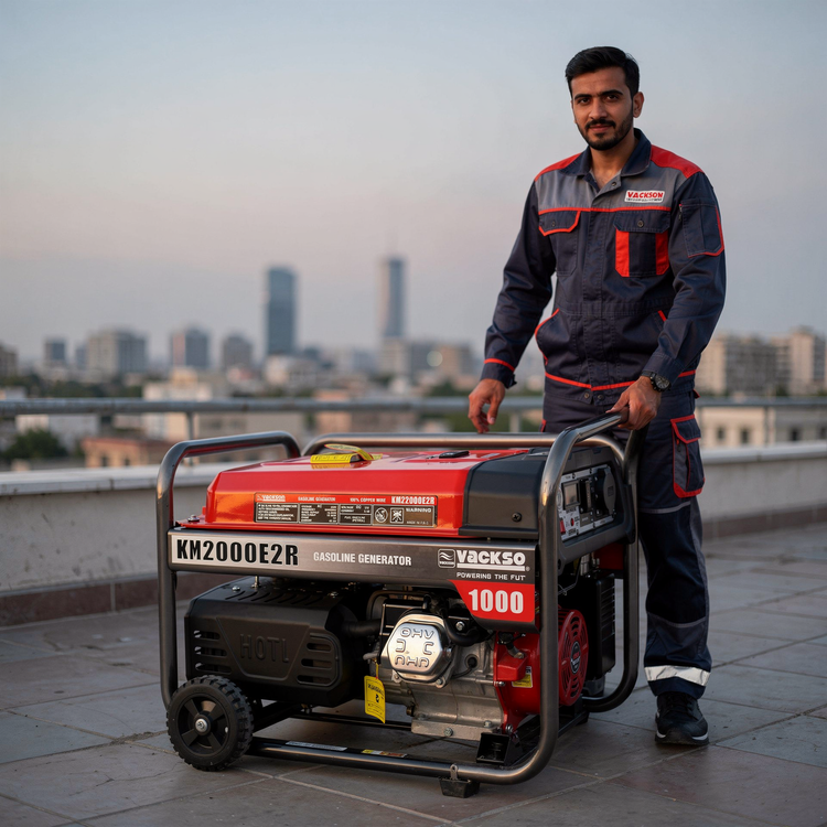 موتور برق واکسون اصل ریموت /کیلس/ استارت 10.5 کیلووات مدل KM22000E2R