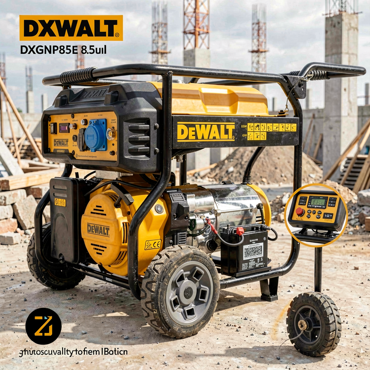 موتور برق بنزینی دیوالت اصل مدل DXGNP85E با توان ۸.۵ کیلووات