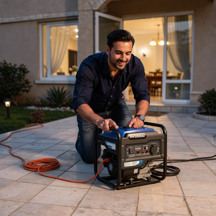 موتور برق 4 کیلووات اینورتر هیوندای اصل مدل HG2240