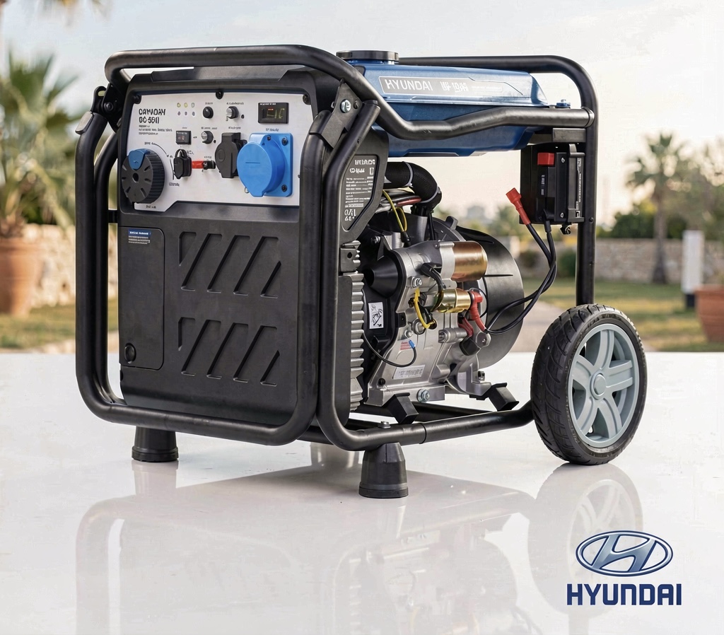 موتور برق هیوندای 9 کیلو وات اینورتری هیوندای مدل  HG-8500