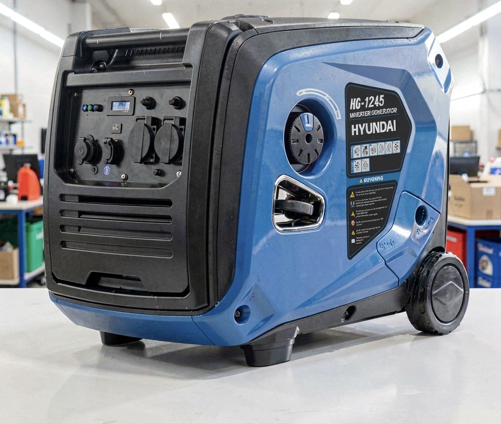 موتور برق 4 کیلو وات سایلنت هیوندای اصل مدل HG1245