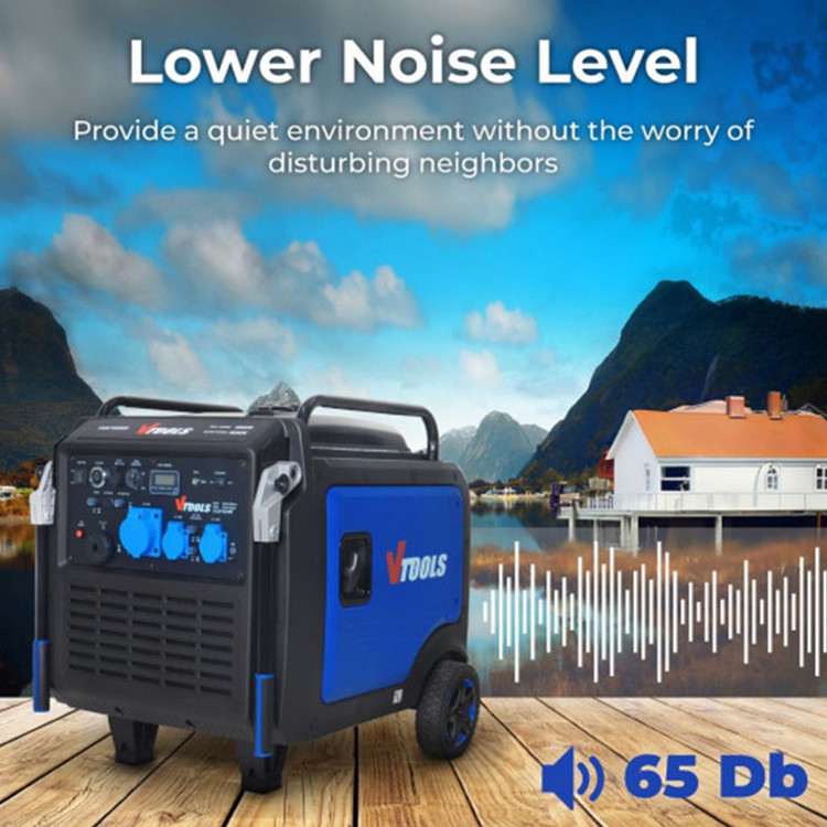 موتور برق بنزینی سایلنت 8/5 کیلو وات وی تولز مدل VG8750iSR
