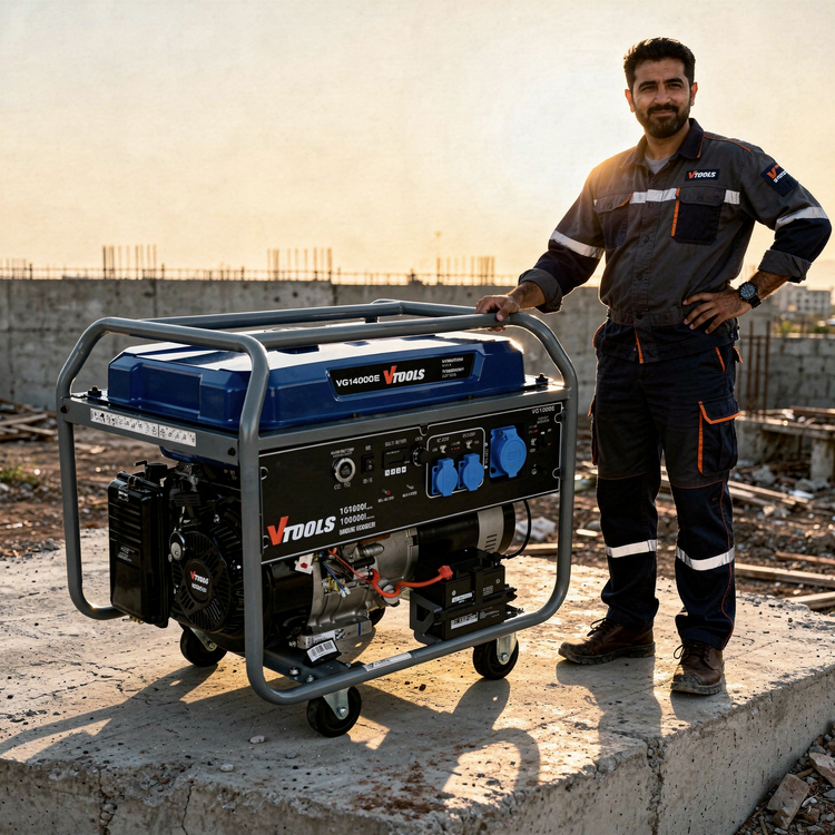 موتور برق بنزینی 10.5 کیلو وی تولز مدل VG14000E
