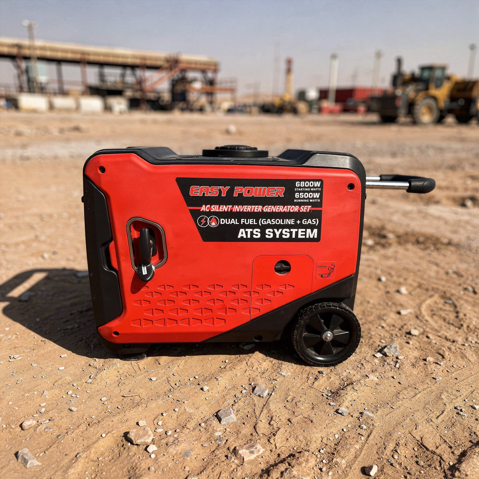 موتور برق ایزی پاور ۶.۸ کیلووات دوگانه سوز سایلنت مدل S7500GAS